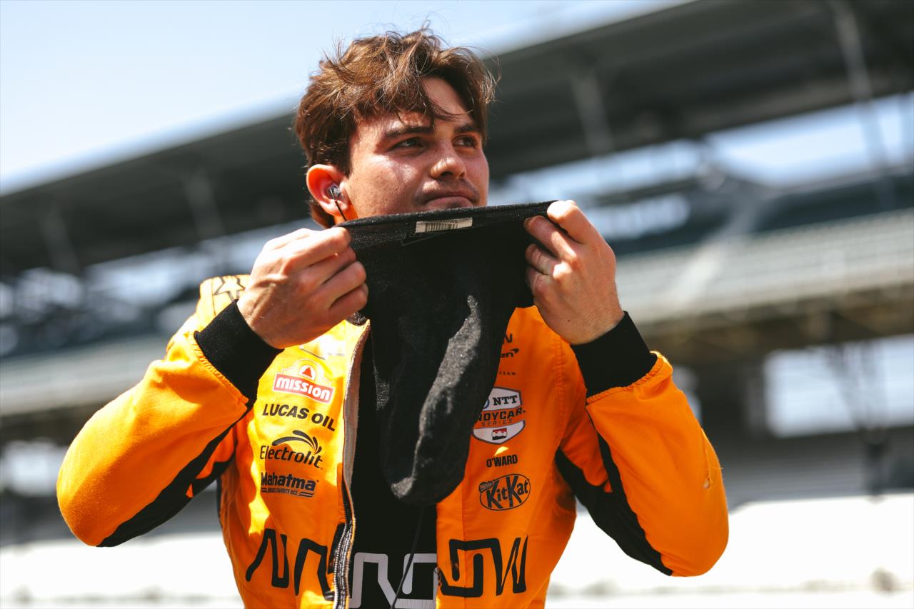 Pato O'Ward - Indianapolis 500 Practice - By: Chris Owens -- Photo by: Chris Owens