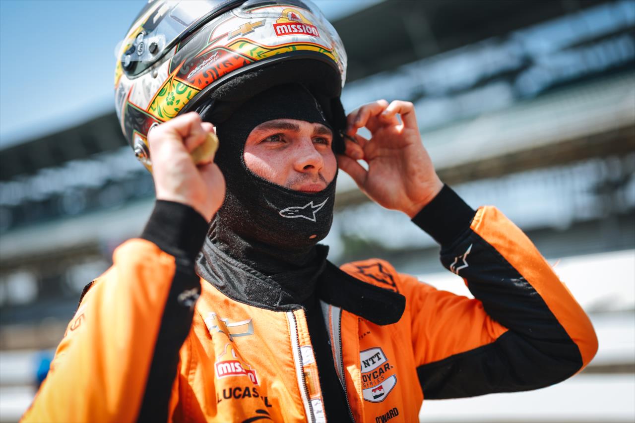 Pato O'Ward - Indianapolis 500 Practice - By: Chris Owens -- Photo by: Chris Owens