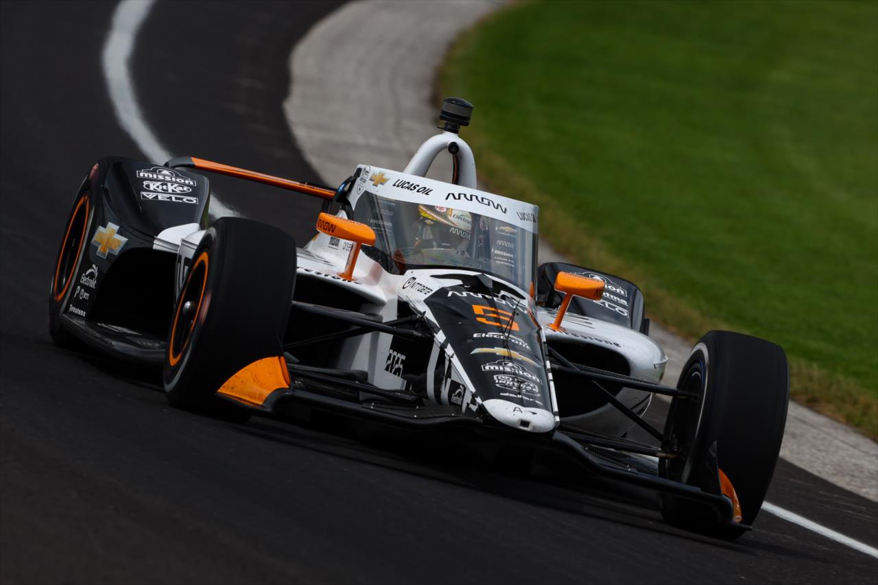 Pato O'Ward - Indianapolis 500 Practice - Joe Skibinski -- Photo by: Joe Skibinski