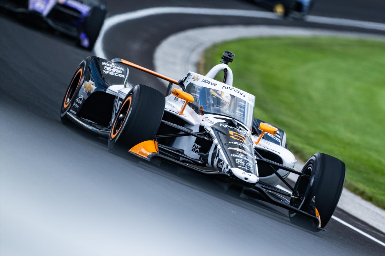 Pato O'Ward - Indianapolis 500 Practice - Karl Zemlin -- Photo by: Karl Zemlin