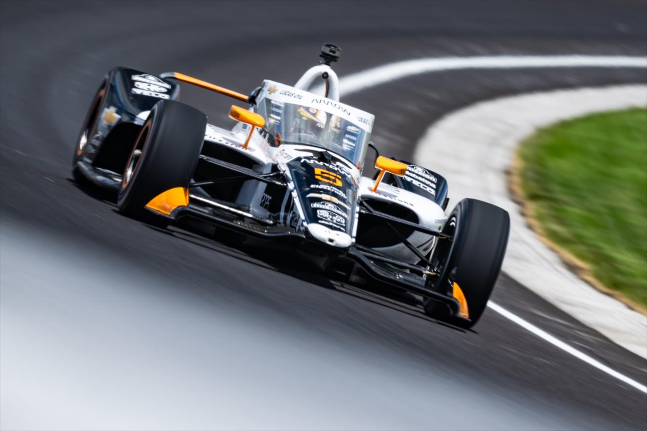 Pato O'Ward - Indianapolis 500 Practice - Karl Zemlin -- Photo by: Karl Zemlin