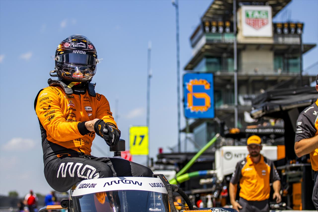 Pato O'Ward - Indianapolis 500 Practice - By: Amber Pietz -- Photo by: Amber Pietz