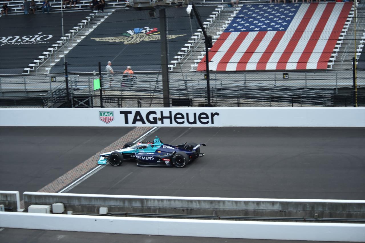 Kyle Kirkwood - Indianapolis 500 Practice - By: Mike Young -- Photo by: Mike Young