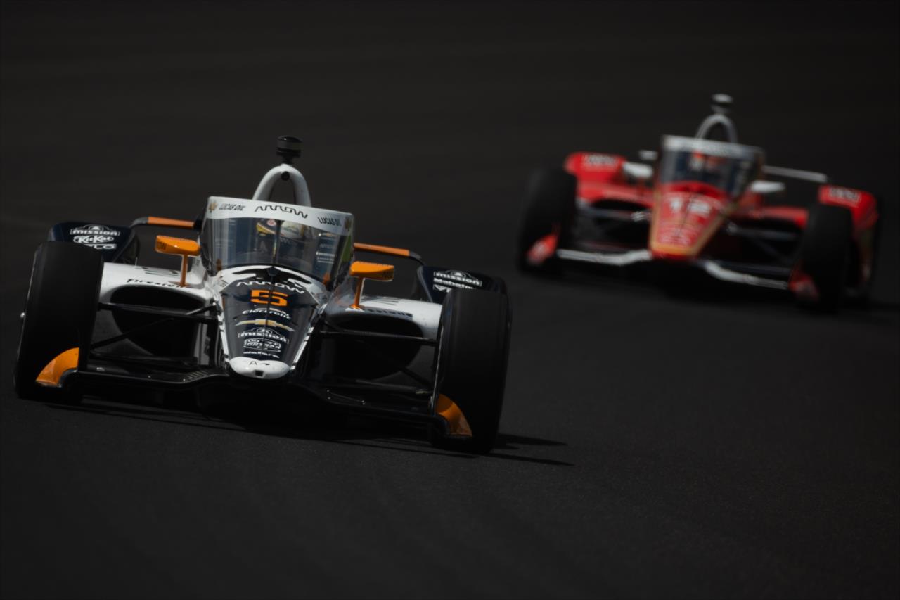 Pato O'Ward - Indianapolis 500 Practice - By: Titus Slaughter -- Photo by: Titus Slaughter