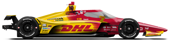 Driver of the #10 Alex Palou's Car Livery